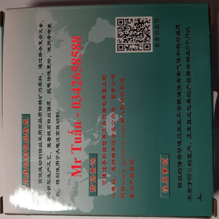 Dây cắt molipden 0.18mm