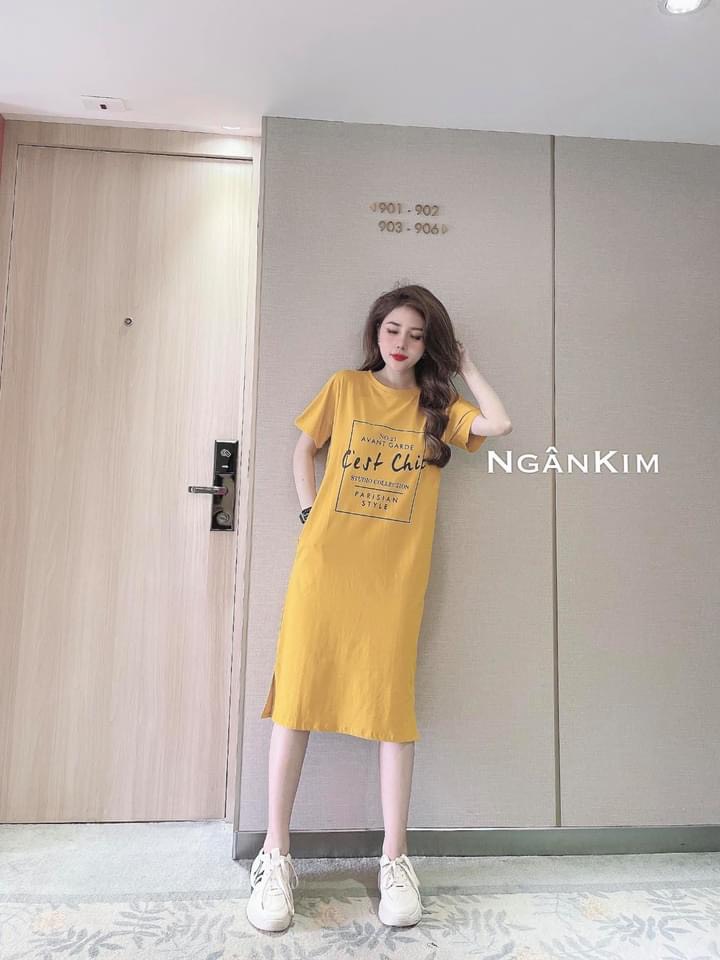 [Yến Trần] ĐẦm Suông - Váy Suông CEST From Rộng - Dáng dài