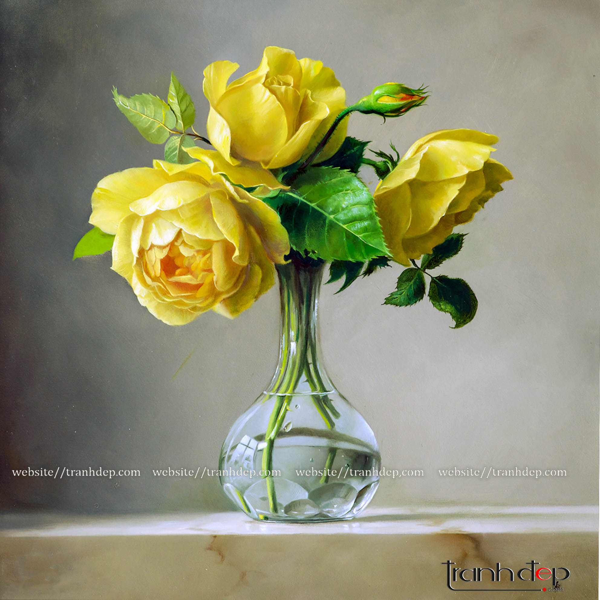 Vẽ tranh bằng màu vàng là một nghệ thuật, và khi đem hoa hồng vàng vào trong tranh thì nó sẽ trở nên độc đáo hơn bao giờ hết. Hãy cùng thưởng thức bức tranh vẽ hoa hồng vàng đầy cảm hứng và nghệ thuật này.