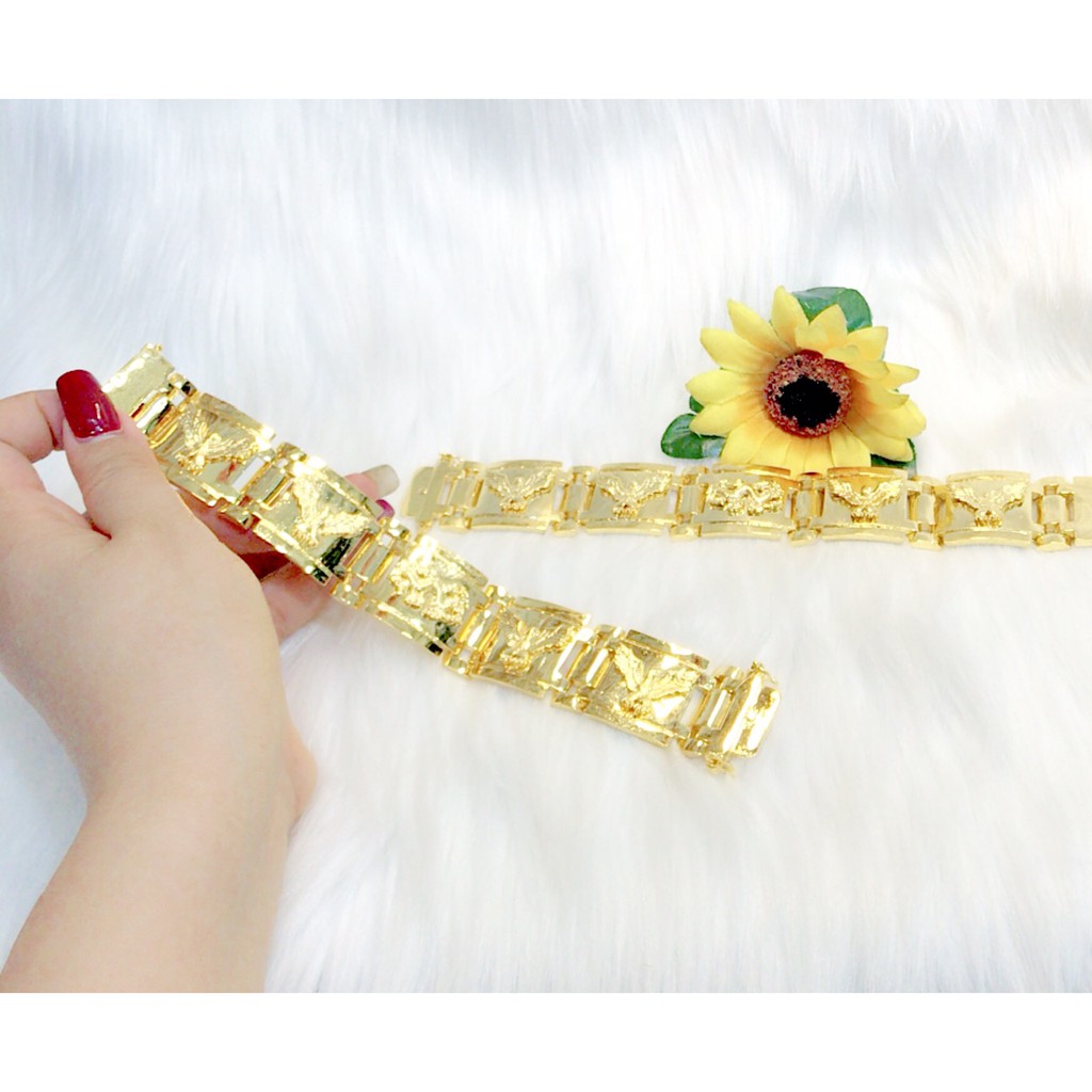 [XẢ KHO 3 NGÀY - CAM KẾT KHÔNG ĐEN GIÁ RẺ THỊ TRƯỜNG, CÁC SHOP KHÁC BÁN 350K 450K ] Lắc Tay Nam Cao Cấp GiVi Shop LT121206 - Đeo đi tiệc cực sang chảnh Lắc tay nam 18k Lắc nam vàng 24k Lắc tay nam bằng vàng Lắc Nam Đẹp M100R