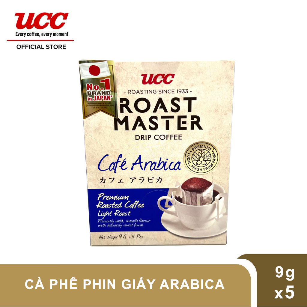 Cà phê phin giấy Cafe Arabica 9g x 5 gói