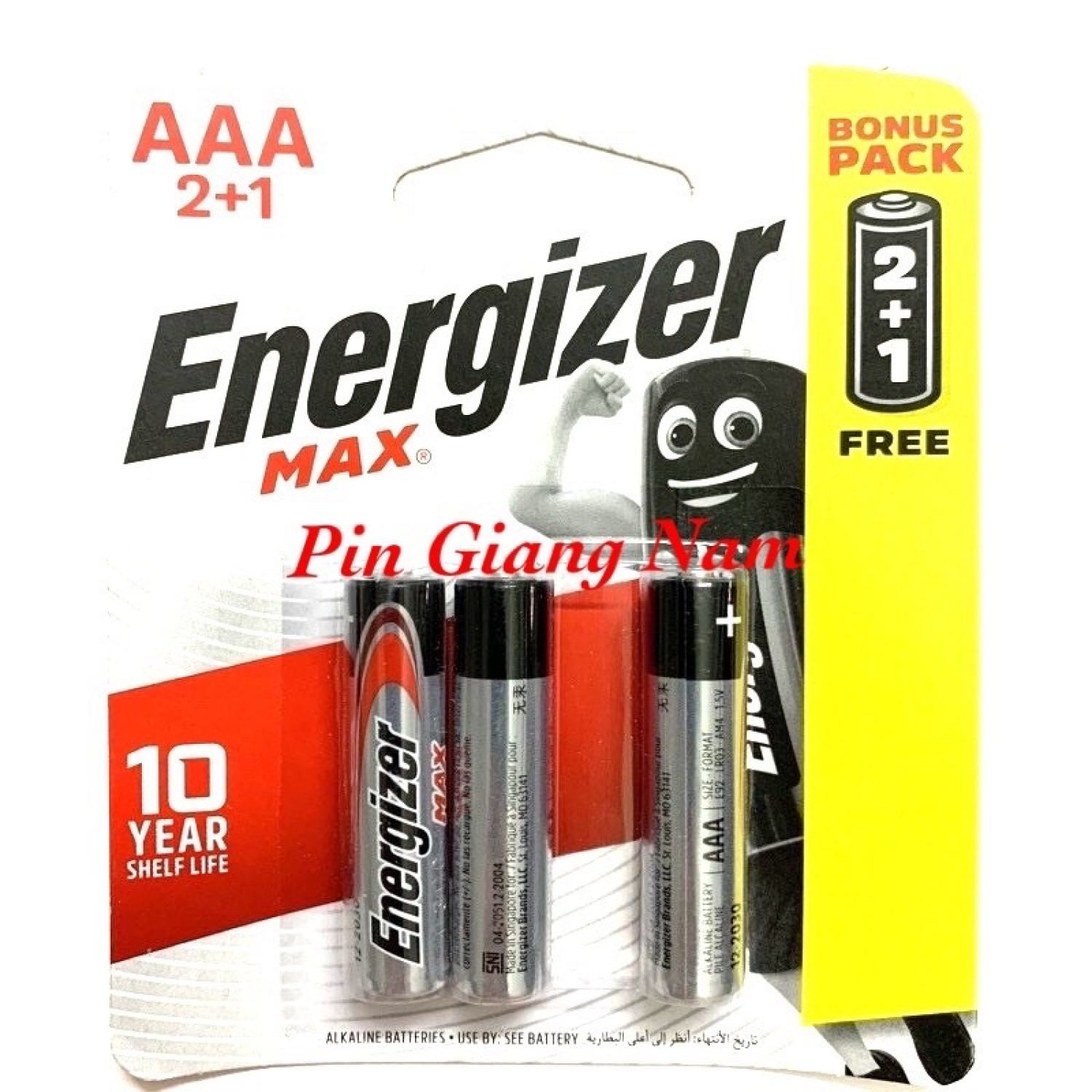 Pin AAA Energizer Max E92