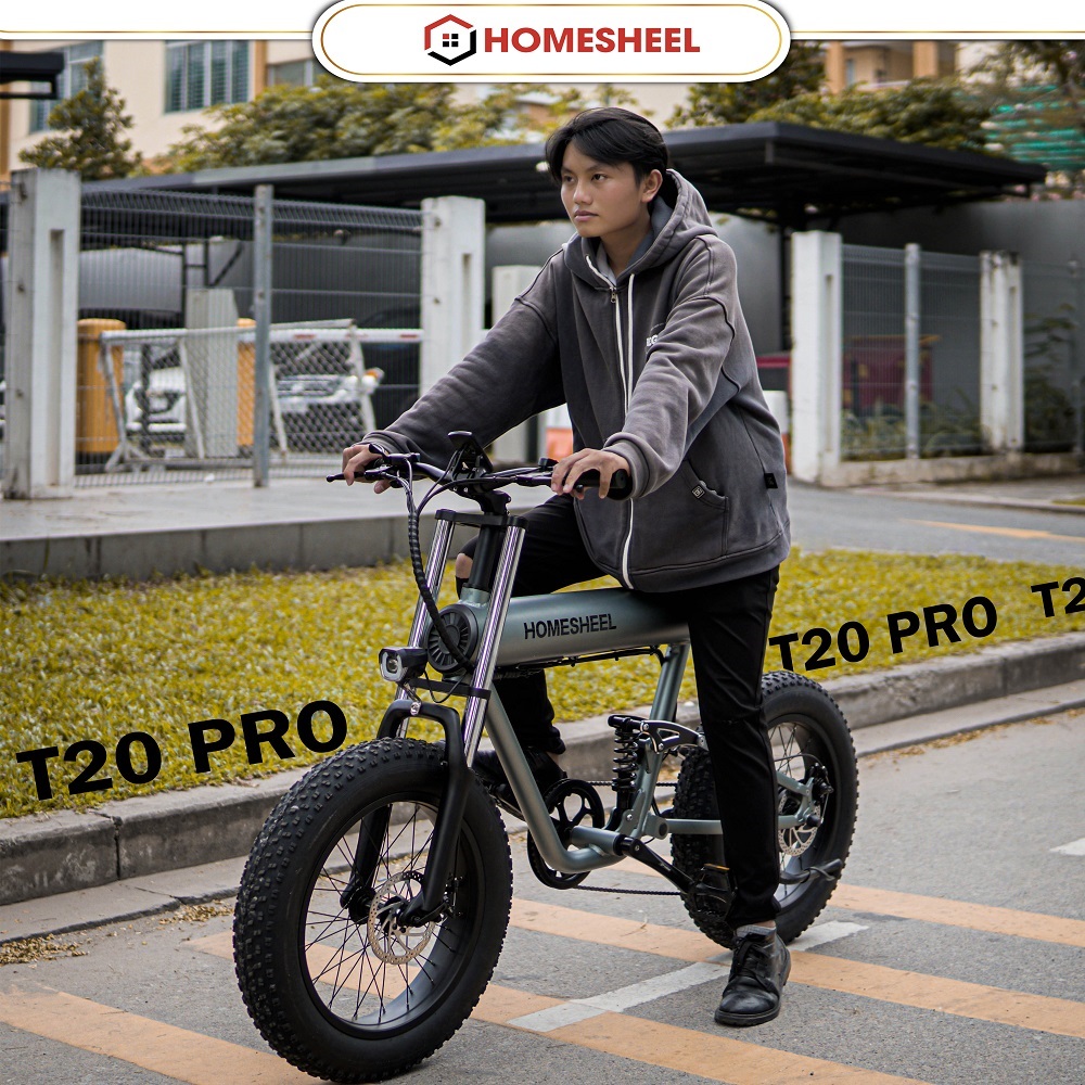 xe đạp điện thể thao homesheel t20 pro usa chính hãng homesheel 2