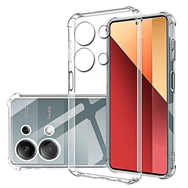 Ốp Xiaomi Redmi Note 13 / Note 13 Pro / Note 13 Pro+ 4G 5G - Dẻo Trong Chống Sốc Bảo Vệ Camera