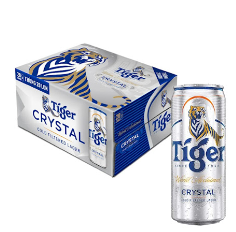 Bia Tiger Crystal 330ml