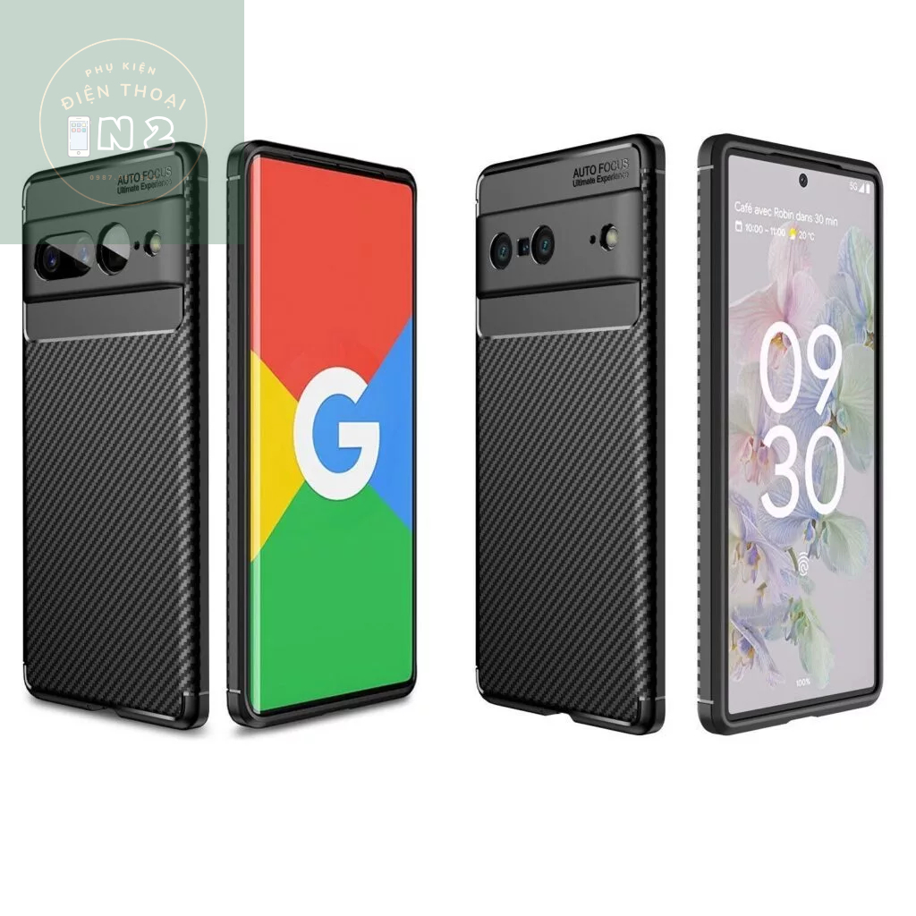 Carbon Google pixel 7 Pro/pixel 7/pixel 6 pro shockproof back case camera protector