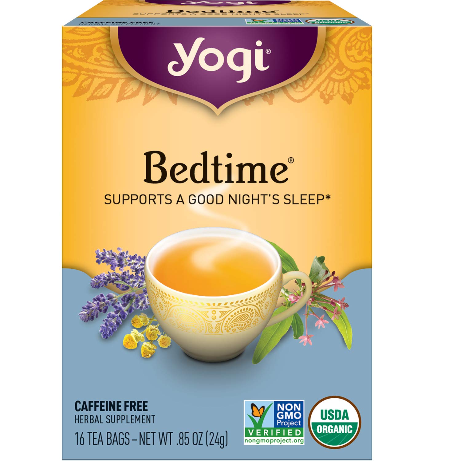 Trà hữu cơ giúp ngủ ngon Yogi - 16 gói