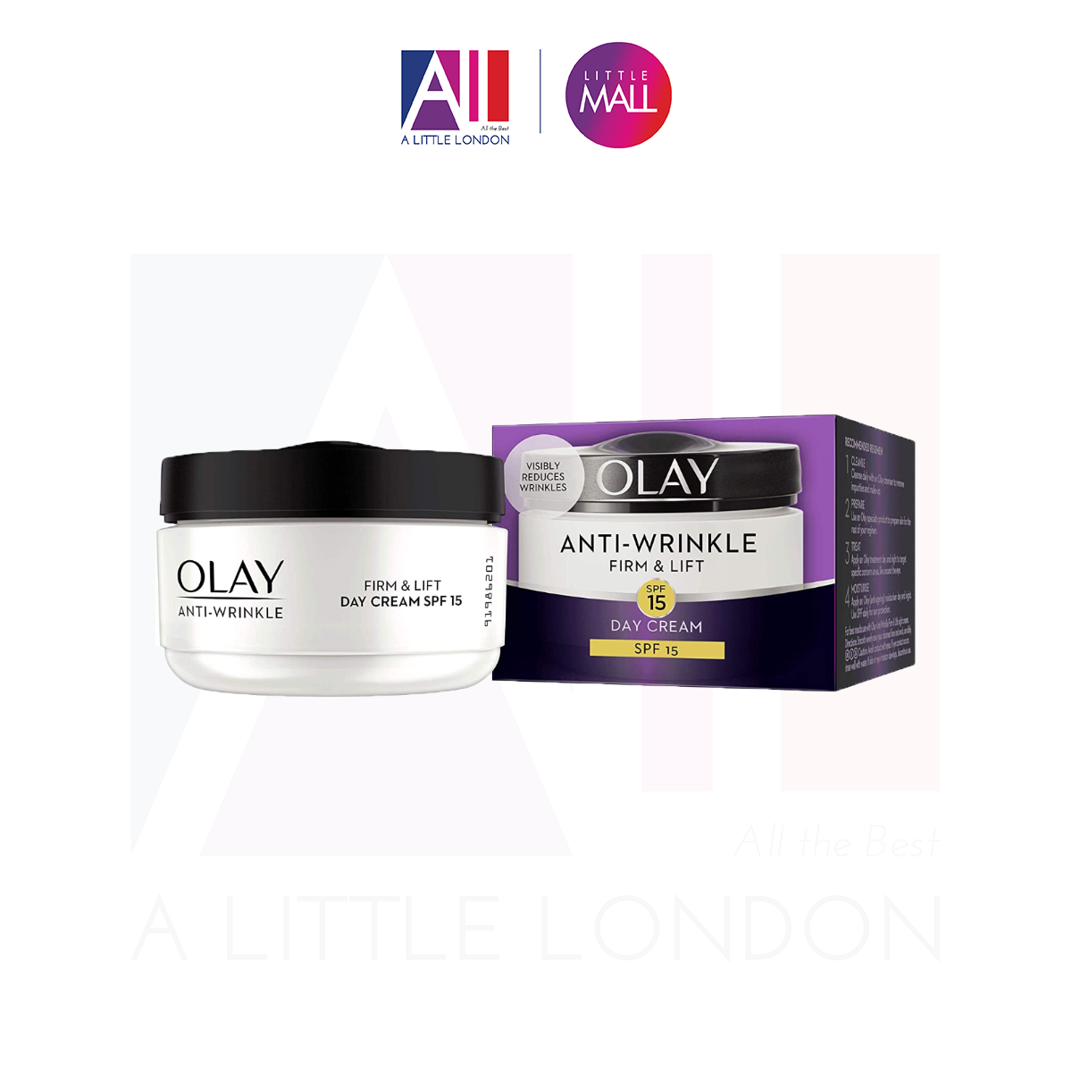 Kem dưỡng chống nhăn nâng cơ Olay Anti-Wrinkle Firm & Lift Day Cream SPF15 - 50ml (Bill Anh)