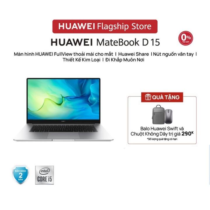 Máy Tính Xách Tay HUAWEI MateBook D 15 (8GB/512GB)