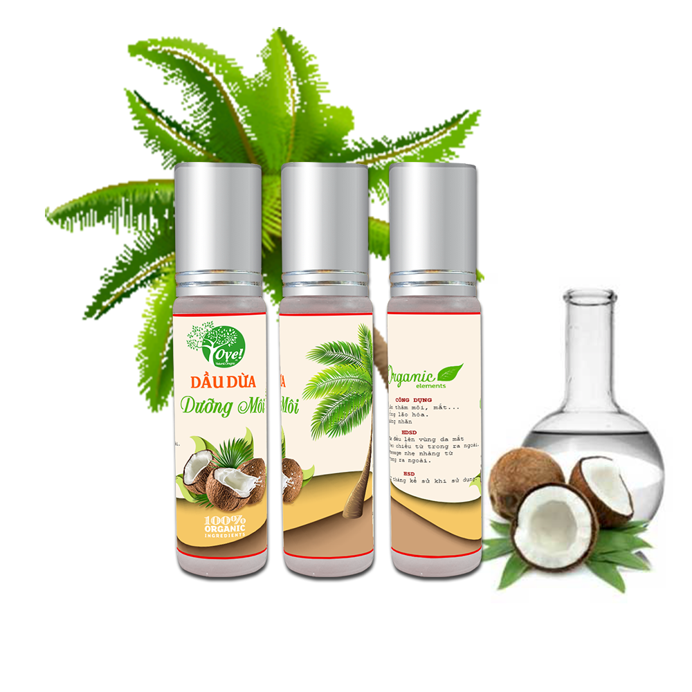 Dưỡng Môi Dầu Dừa Oye 10ml