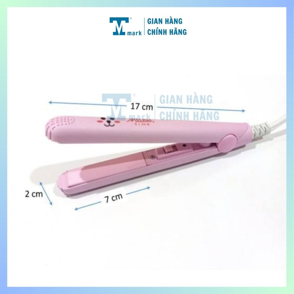 Máy Duỗi Tóc Mini Máy Là Thẳng Tóc Ép Tóc