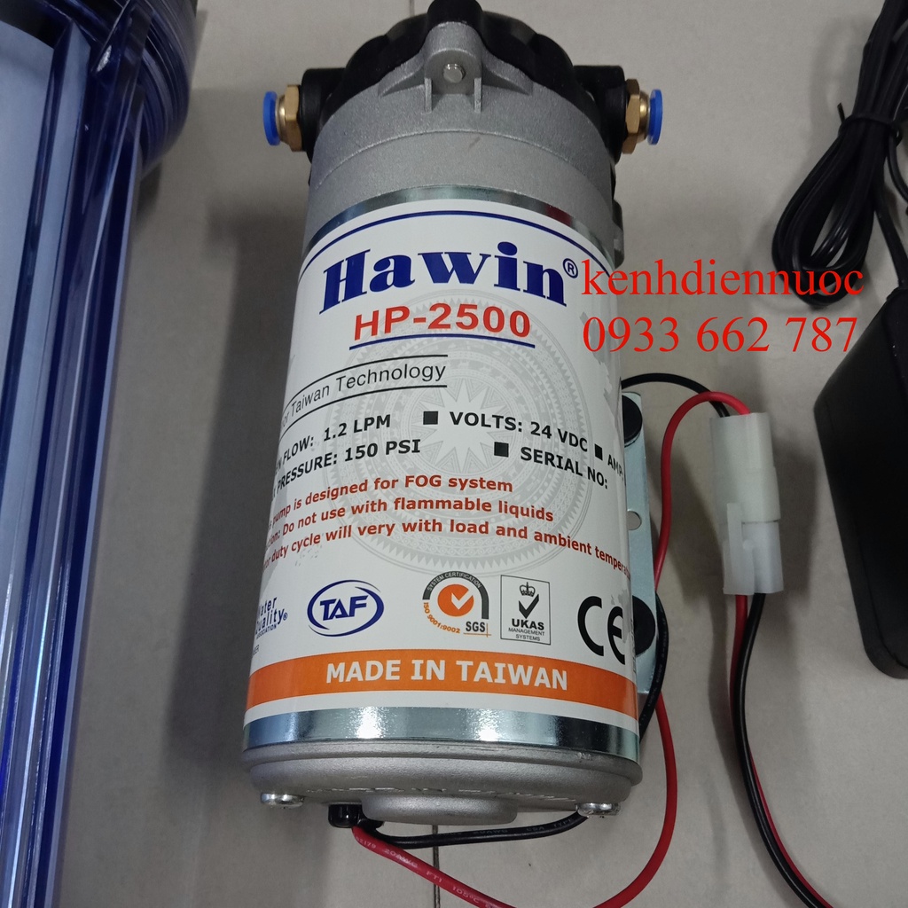 Bộ phun sương Đài Loan Hawin HP-2500