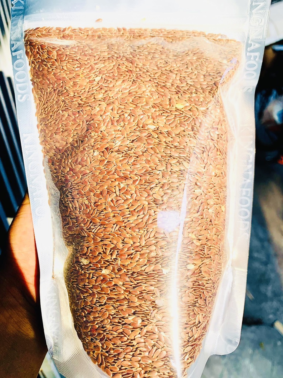 Hạt lanh nâu hữu cơ không biến đổi gen