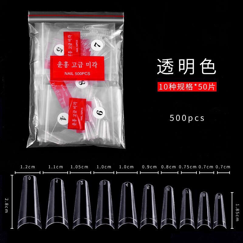 Móng Tip(móng nối) phôm thang đắp bột ,đắp gel