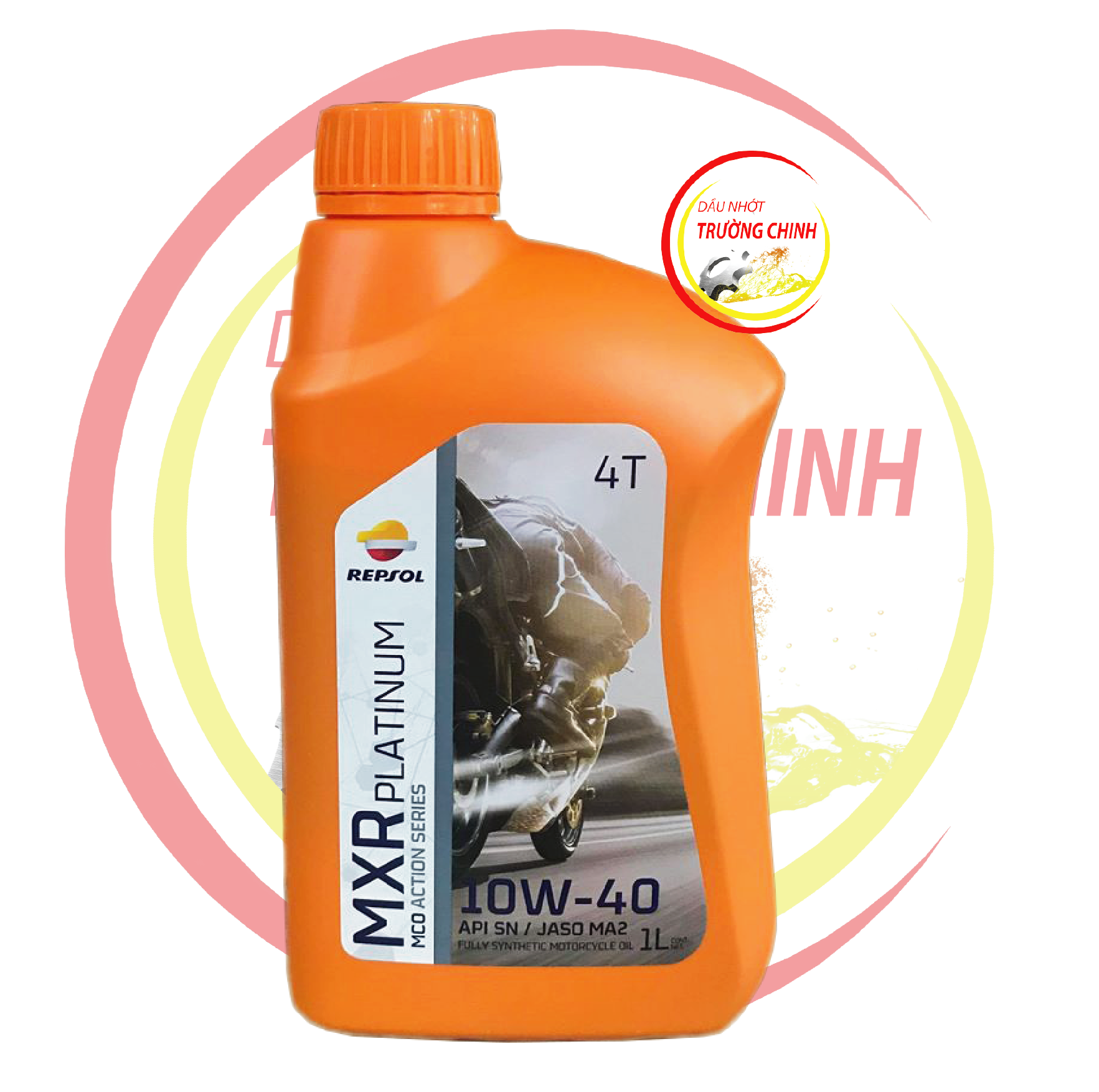 Nhớt Repsol MXR Platium 10W40 dành cho xe số, tay côn