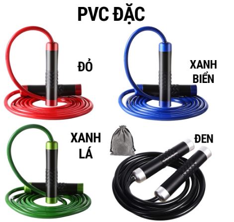 Dây nhảy thể lực SPORTY 450g loại to nặng chống rối dây,  dây nhảy tập thể dục giảm cân cao cấp TS63