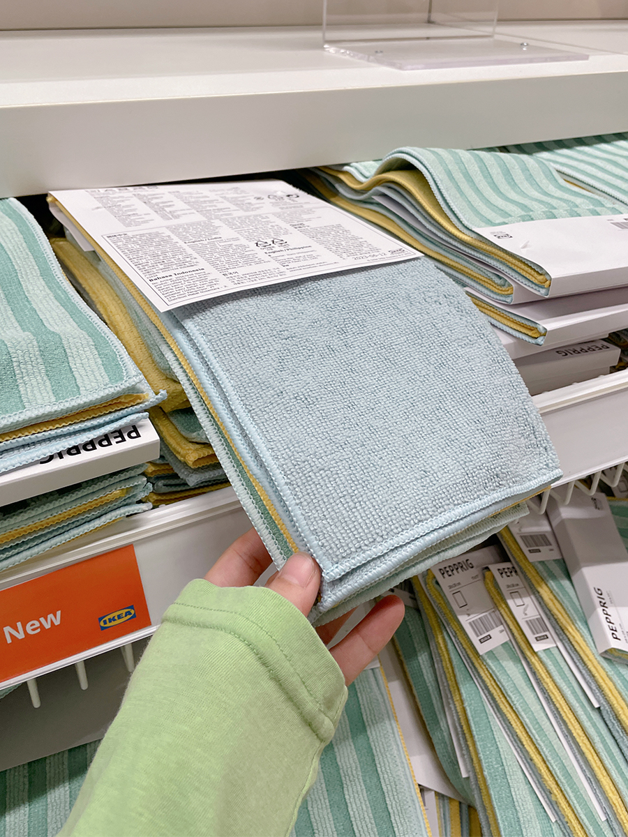 Bộ 3 khăn lau đồ, mặt bàn đa năng Pepprig IKEA