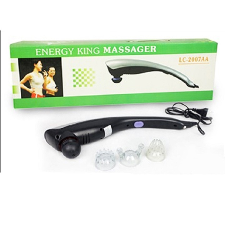 Máy massage cầm tay 3 đầu Energy King LC-2007 AA