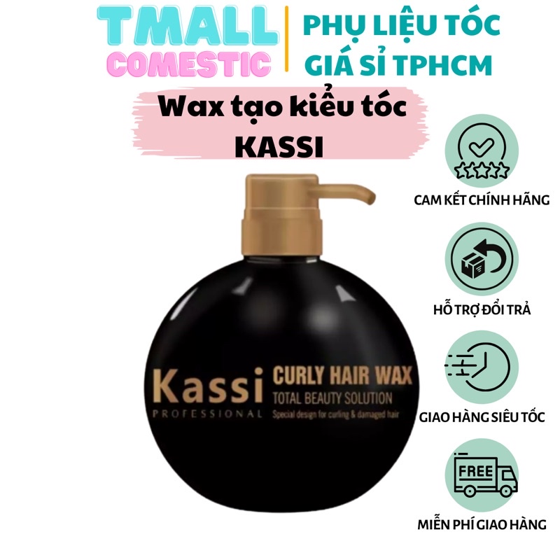 Wax tạo kiểu tóc xoăn Kassi 250ml