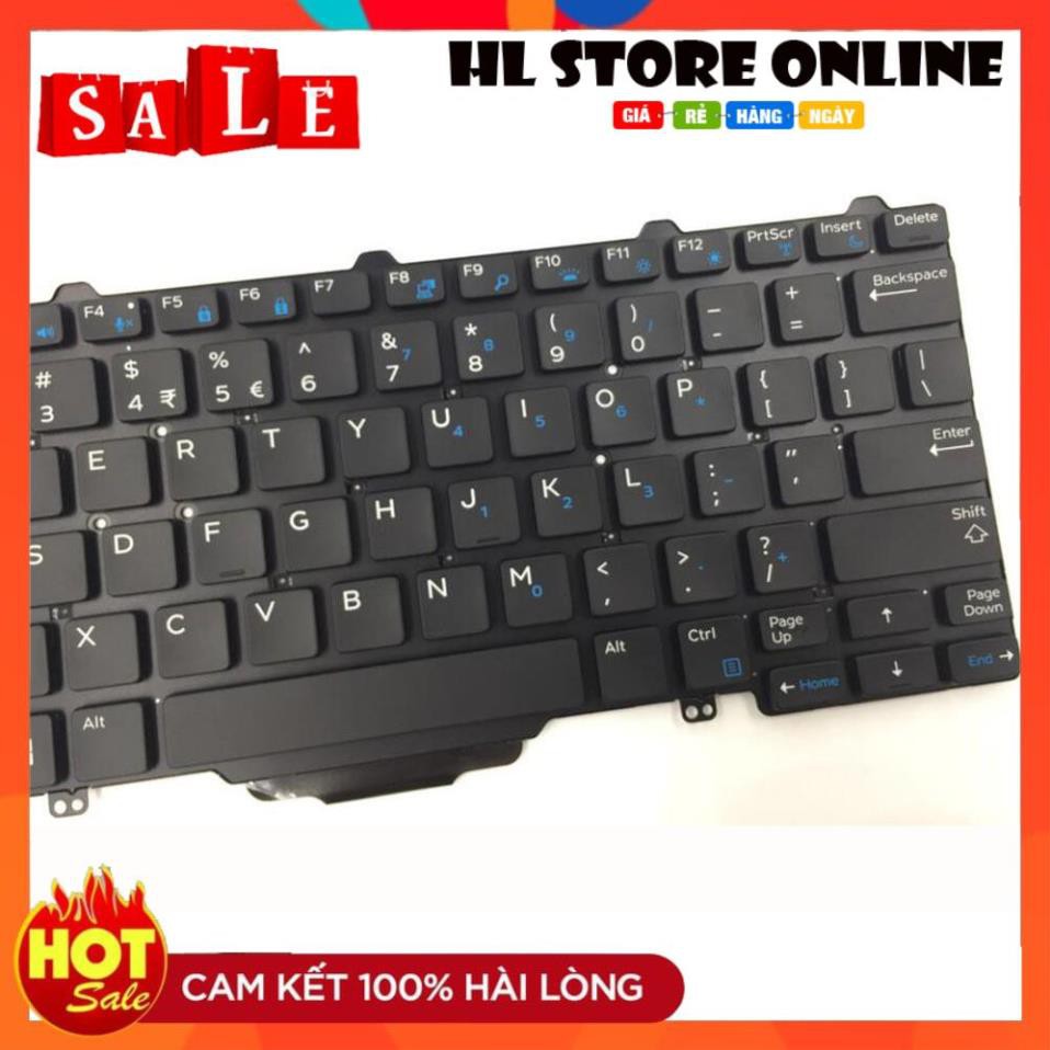 Bàn Phím Laptop Dell Latitude E5250 E7250 E7270 – CÓ ĐÈN