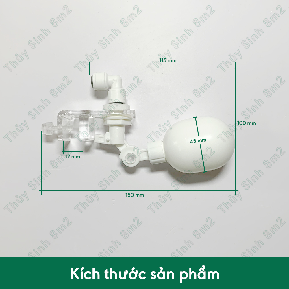 Bộ phao thêm nước tự động cho hồ cá tép thủy sinh - 8m2