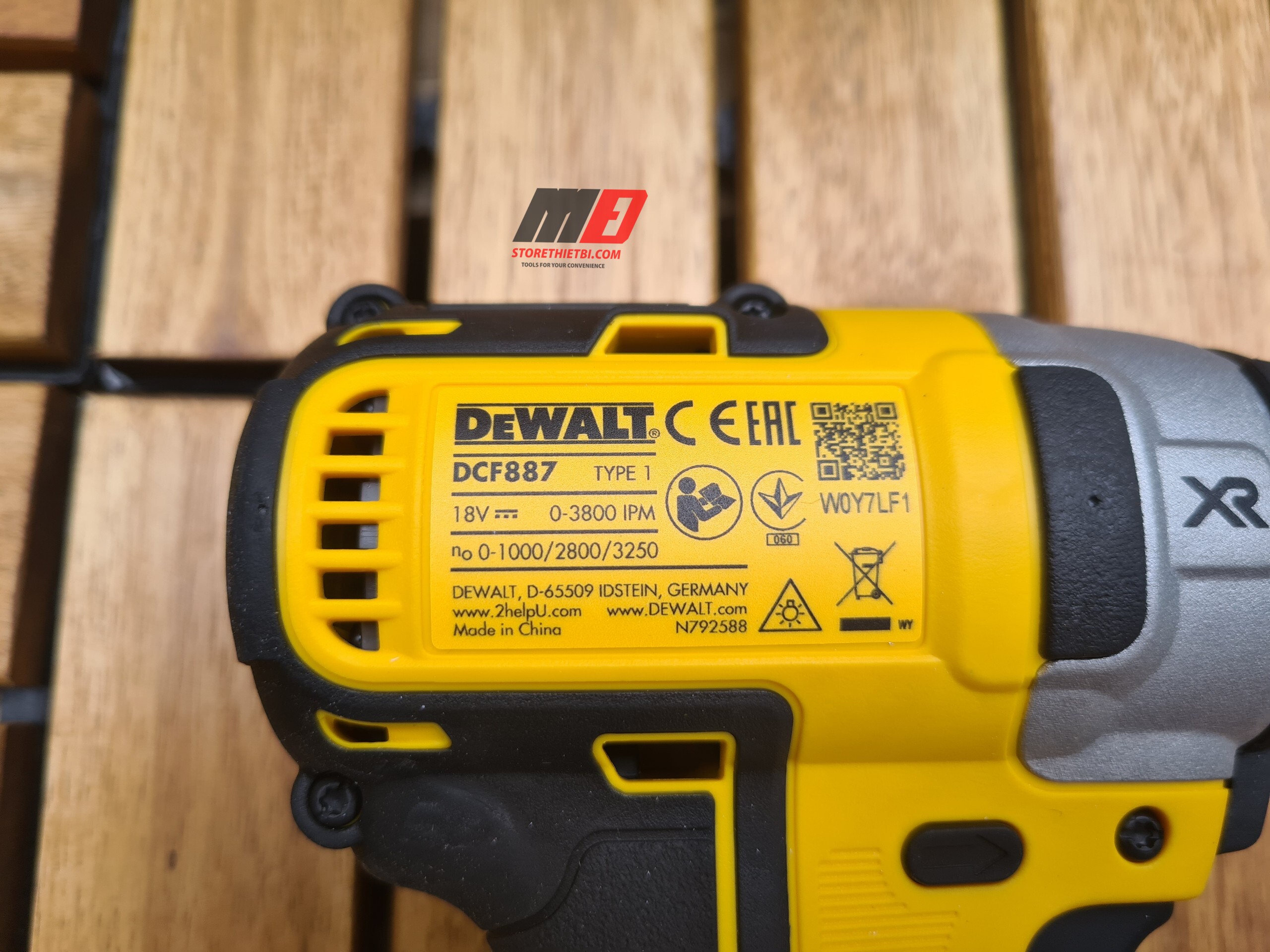 [HCM]Dcf887N Body thân Máy Bắt Vít 18V  Dewalt (Chưa bao gồm pin sạc)