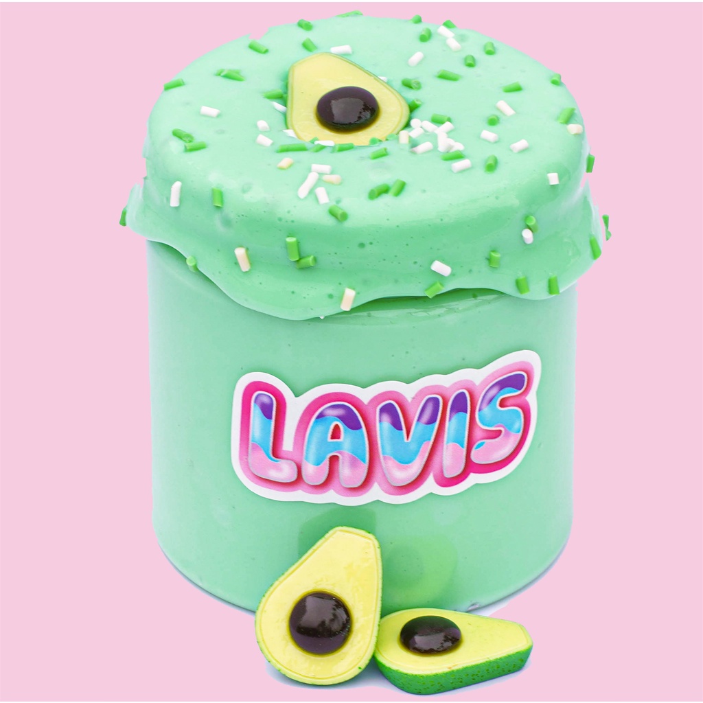 Lavis slime cơ bản quả bơ
