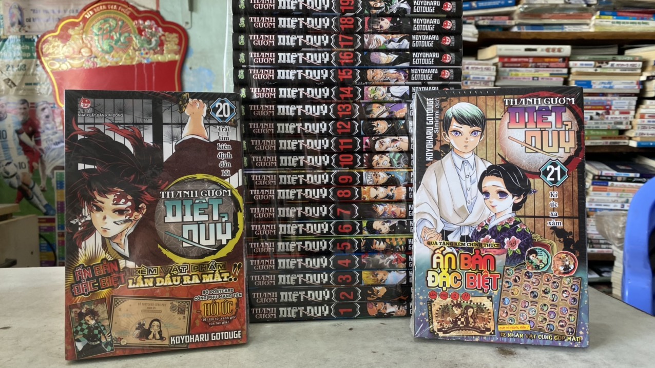 Bộ truyện tranh Thanh Gươm Diệt Quỷ - 23 cuốn FULL