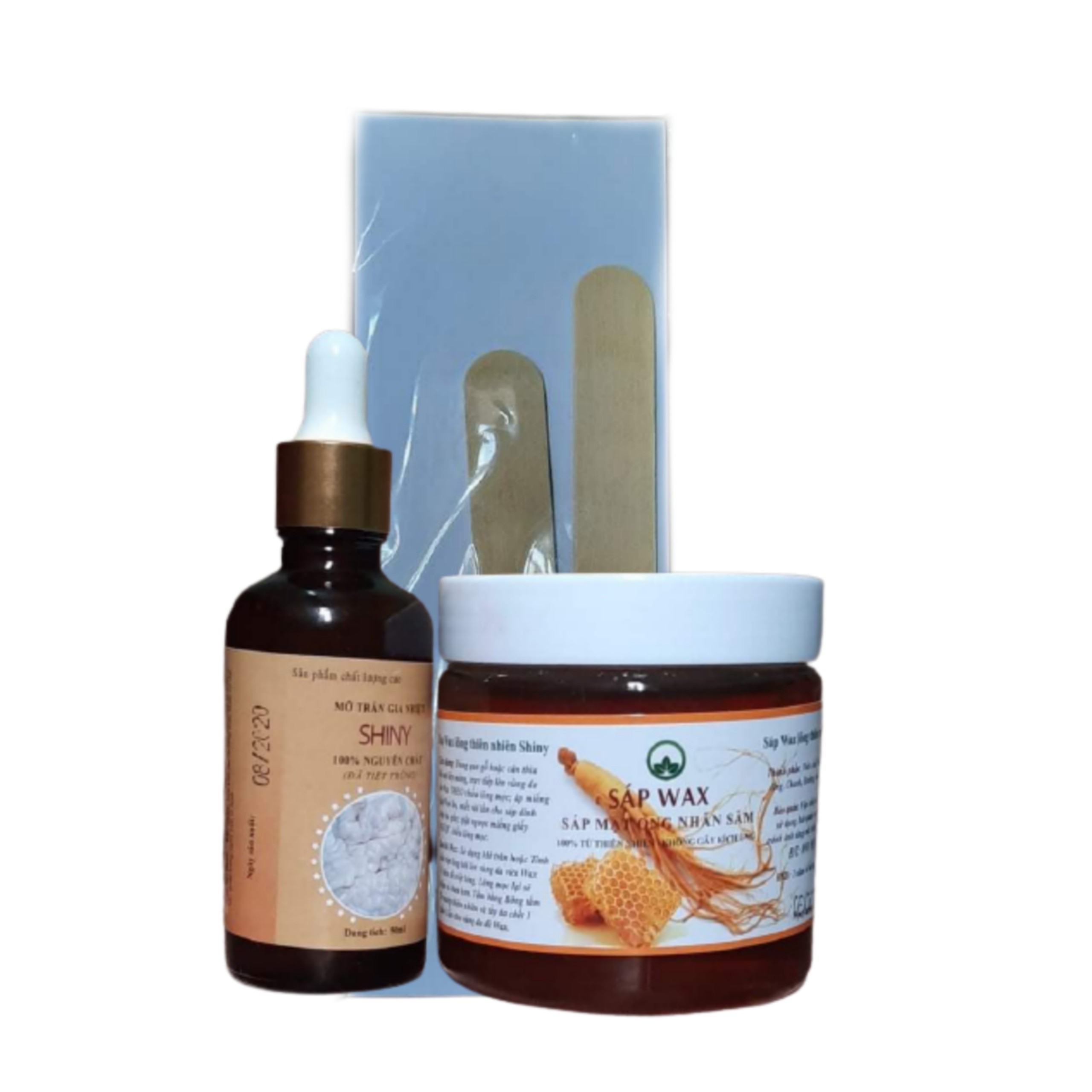 combo wax nhân sâm shyni