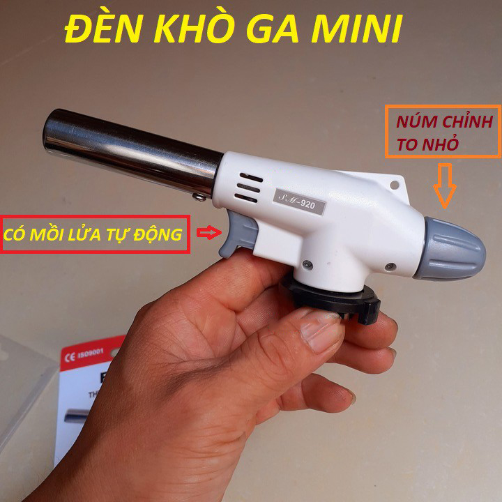 [Flash Sale] Đầu khò ga cầm tay sử dụng bình mini