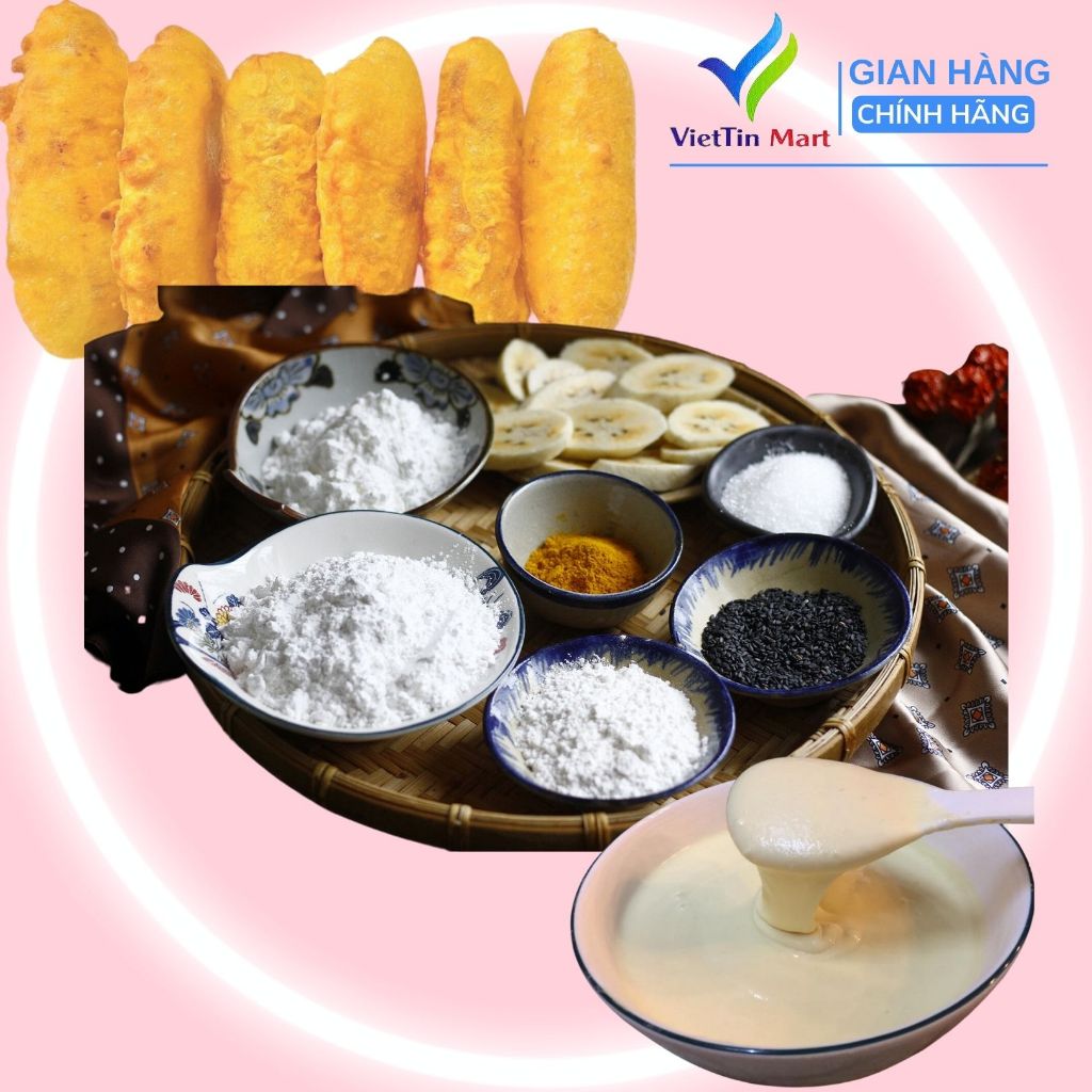 1GÓI [ 150Gr ] BỘT CHIÊN CHUỐI TÀI KÝ