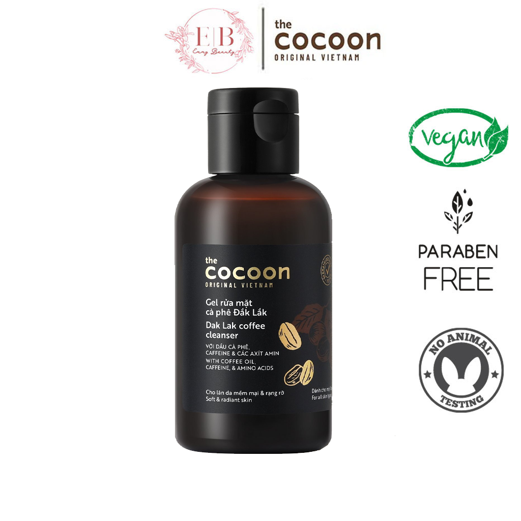 Gel rửa mặt cà phê Đắk Lắk Cocoon 140ml