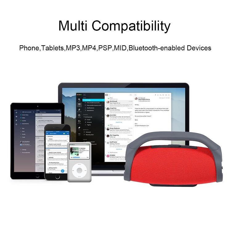Loa Bluetooth siêu trầm BS218 - Hỗ trợ kết nối USB thẻ Flash ( hàng nhập khẩu)