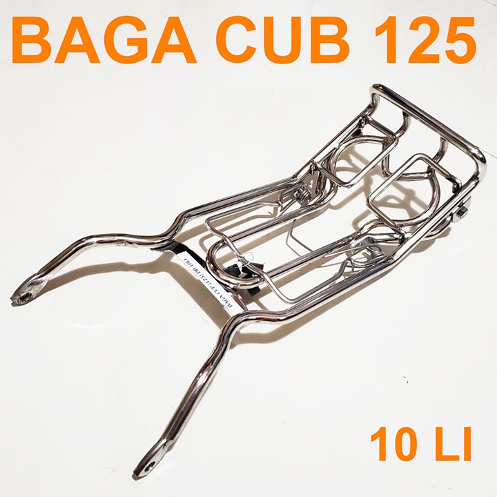 Baga giữa cub 125 - inox 10 li - phutungvip
