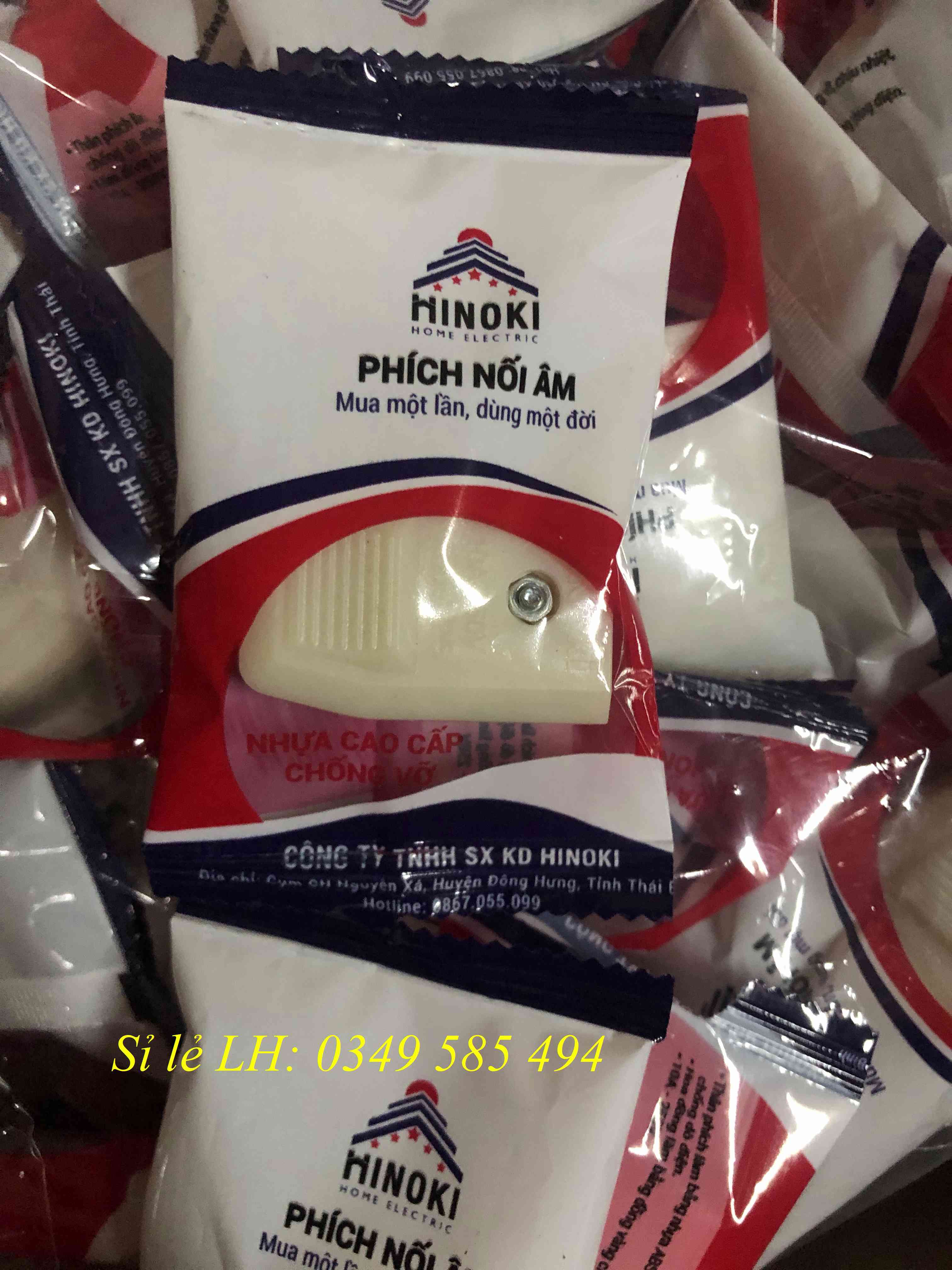 Phích Nối Âm Hinoki công suất 2000W Siêu Bền - [CHÍNH HÃNG]