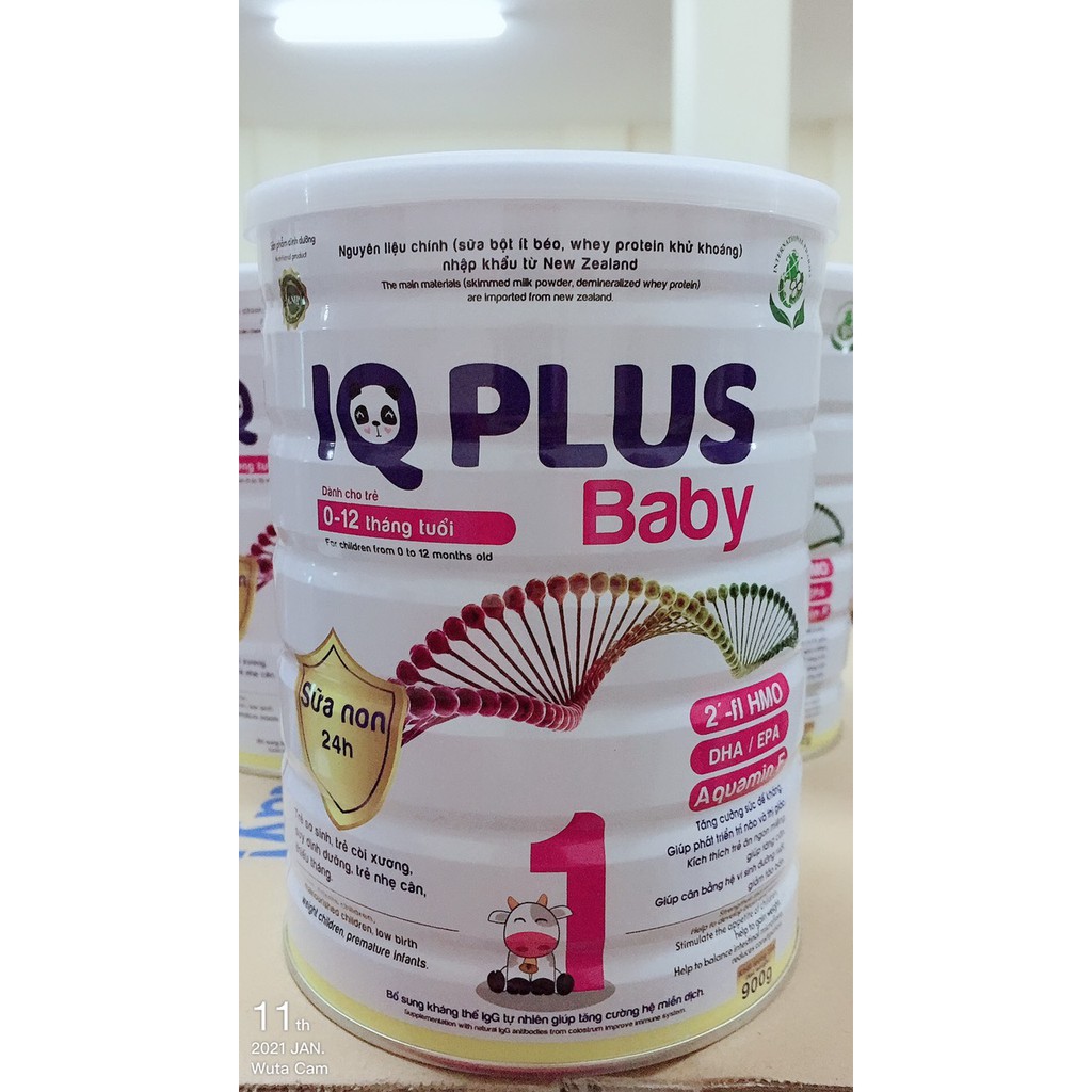 Sữa IQ Plus Baby 900g