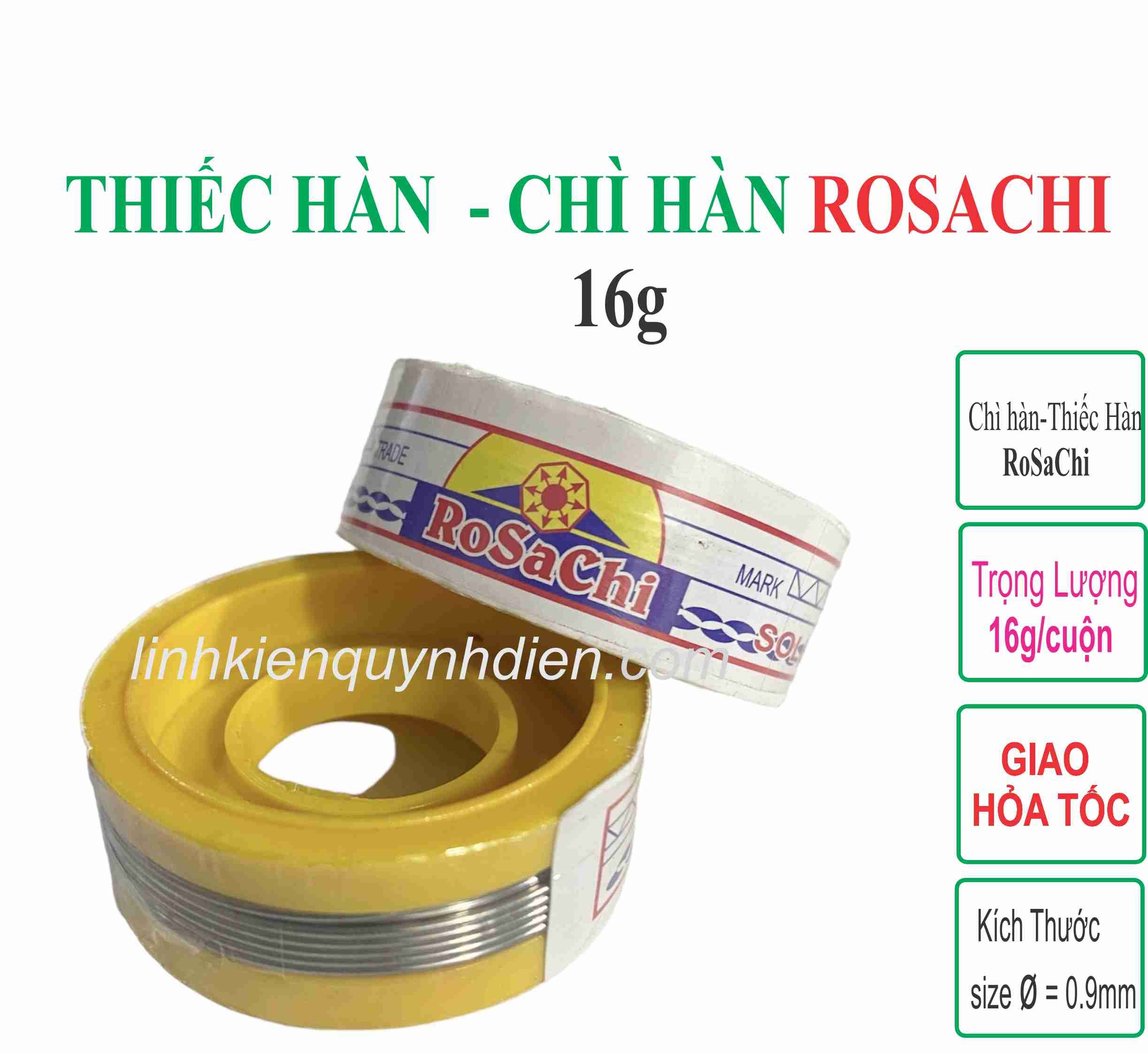 Rosachi Soldering Tin Combo of 5 Rolls