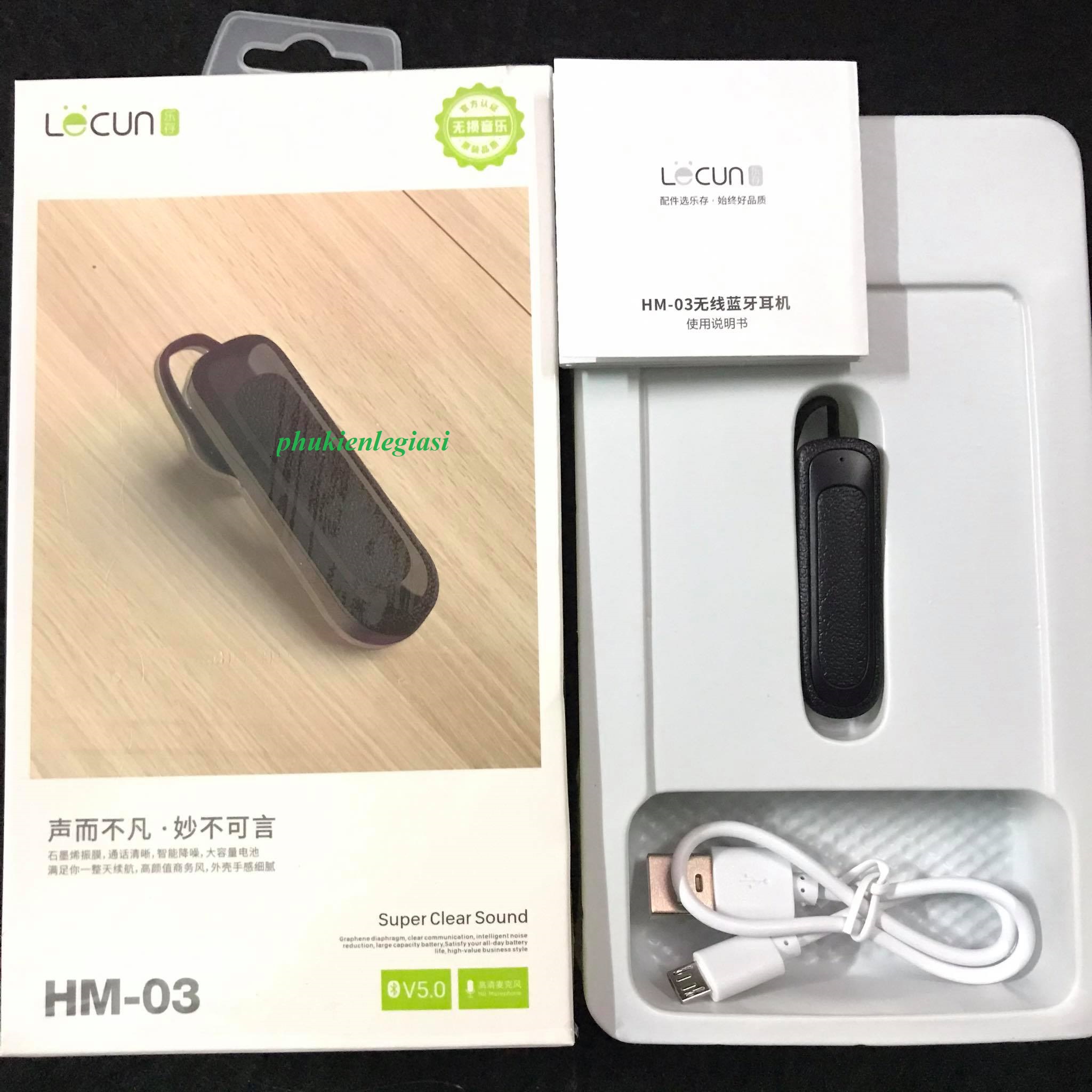XÃ HÀNG THANH LÝ (Loại tốt)Tai nghe Bluetooth Lecun S200 HM03