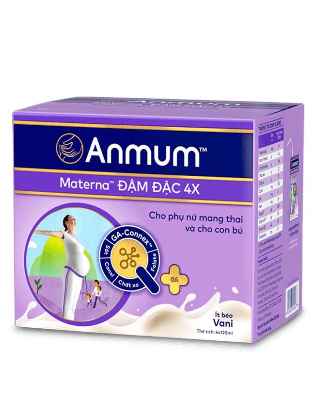Sữa Anmum Materna pha sẵn 4X Đậm đặc vani
