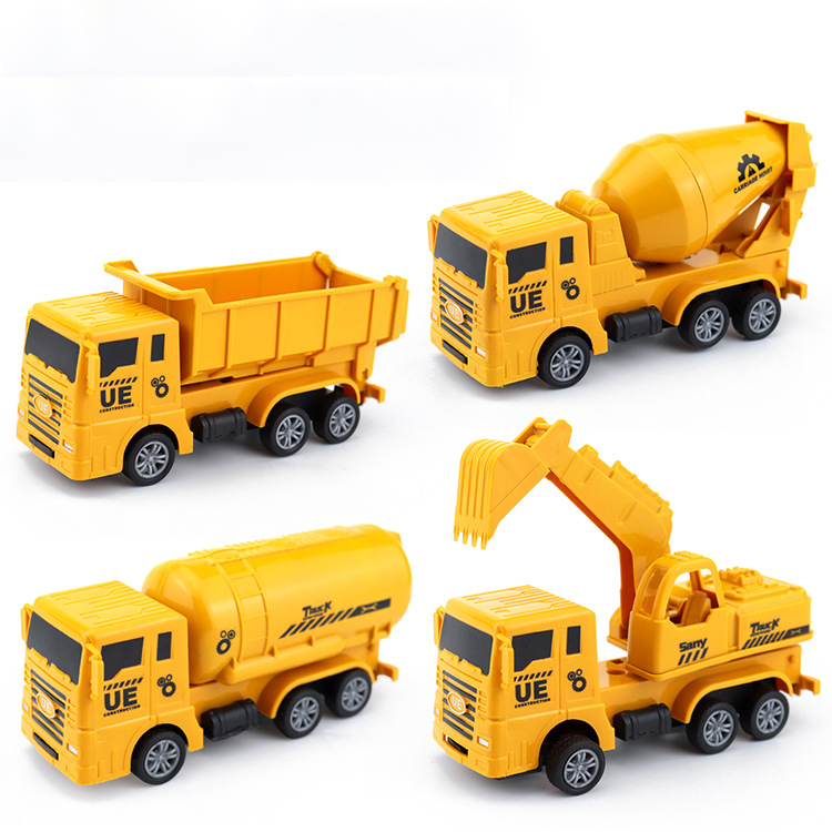Xe Ô tô Công Trình trang trí bánh sinh nhật, bánh rau câu