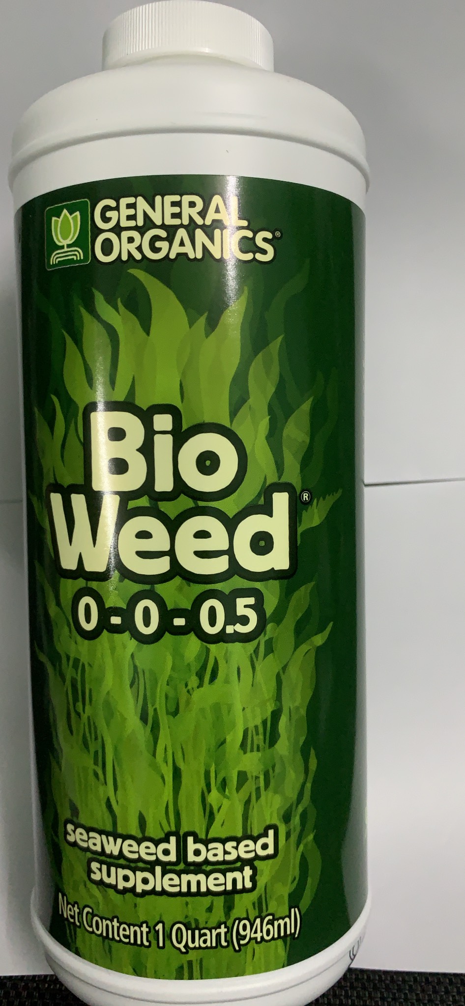Phân bón lá hữu cơ rong biển cho phong lan con - cây mới đâm chồi bio weed 0 - 0 - 05 lọ 946ml nhập mỹ