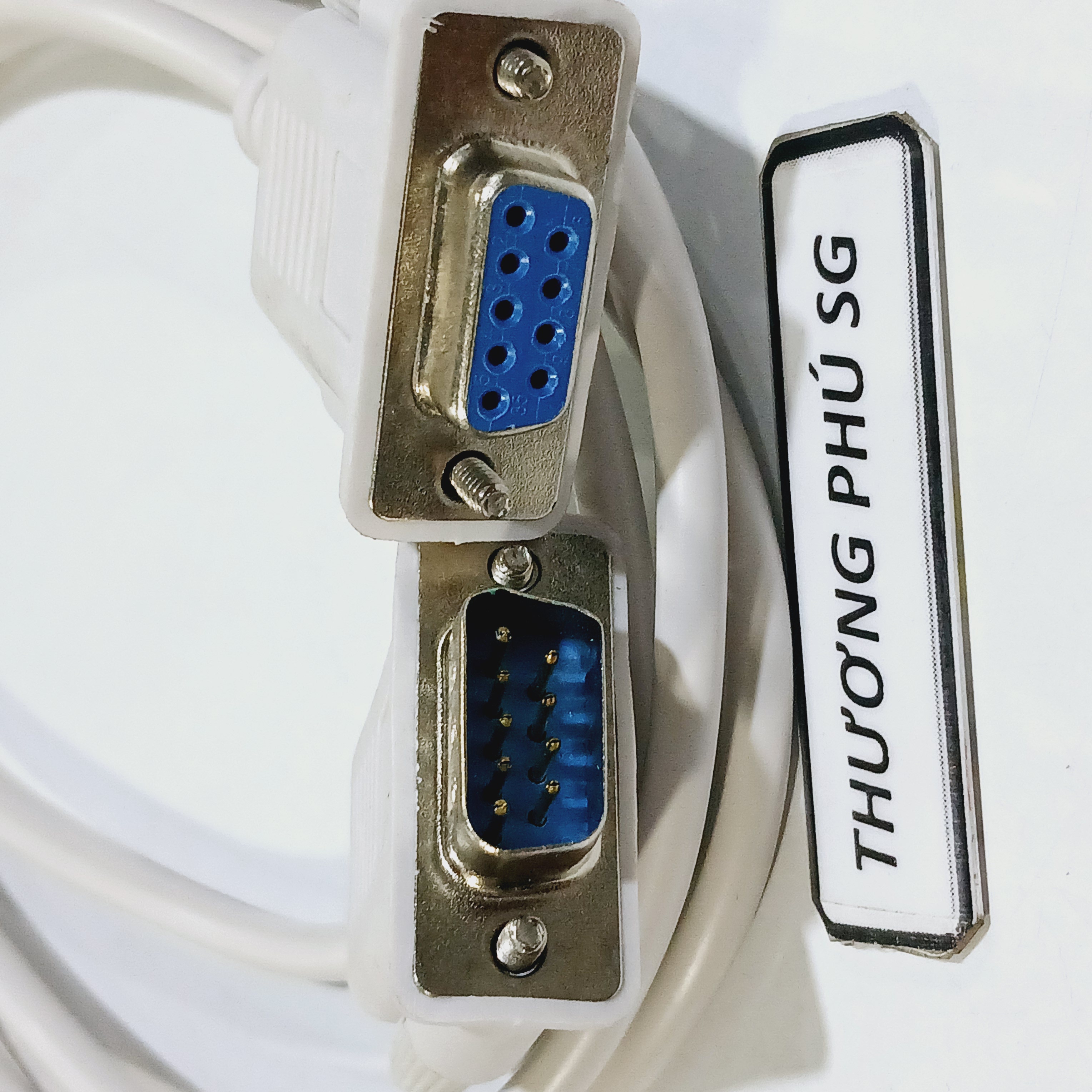 Cáp nối dài Com 9 (DB9) dài 1.45M / Cáp đầu Com 9 Kim Đực (DB9M) ra Com 9 Lổ Cái (DB9F)