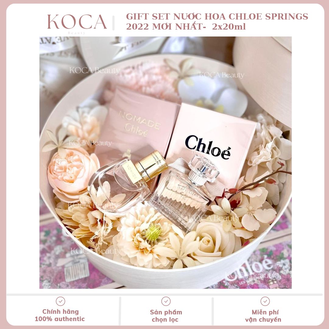 [CHLOE] Gift Set nước hoa CHLOE Spring 2022 mới nhất 2022 2x20ml