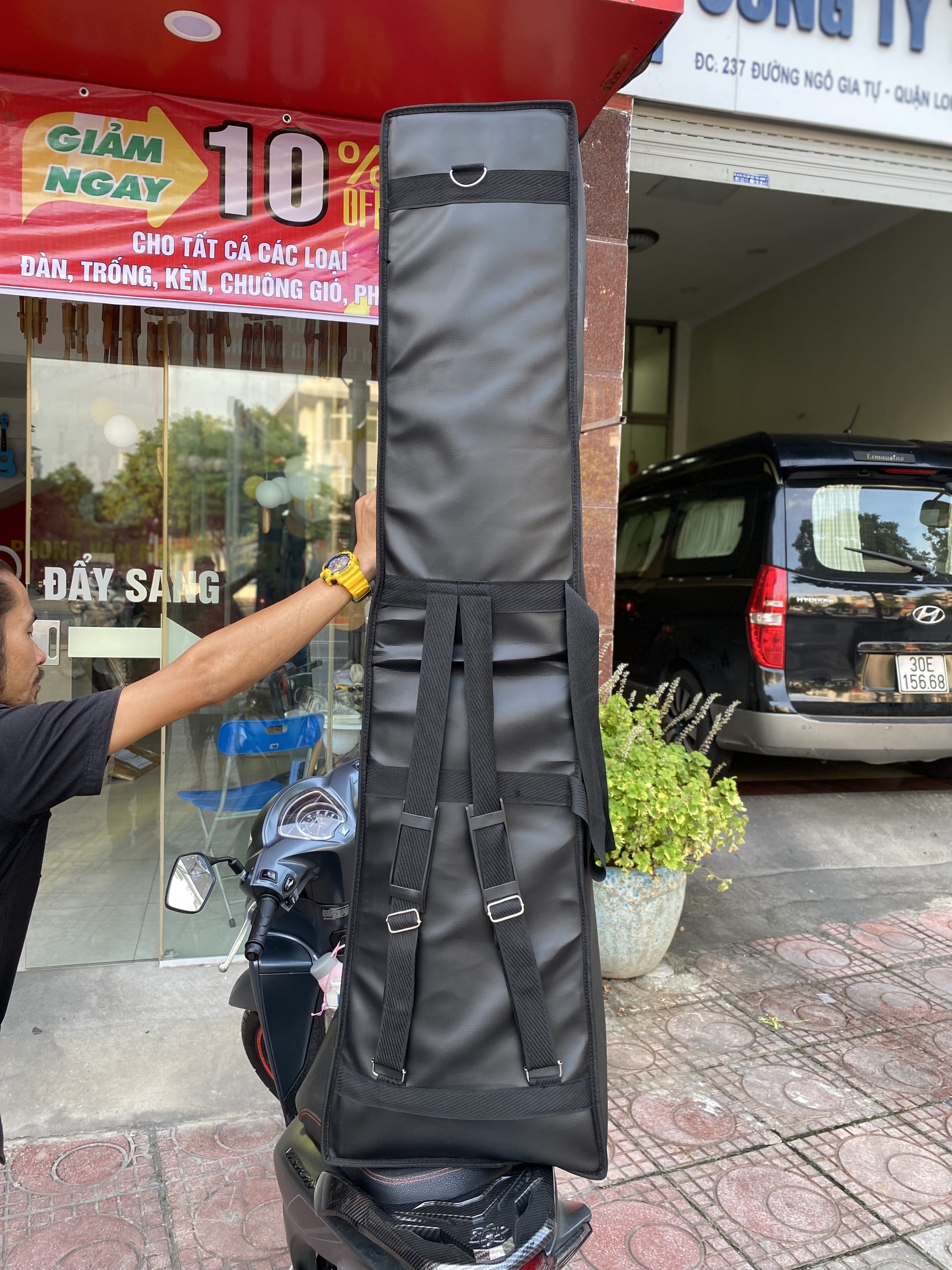 Bao da đàn tranh 3 lớp 17 dây