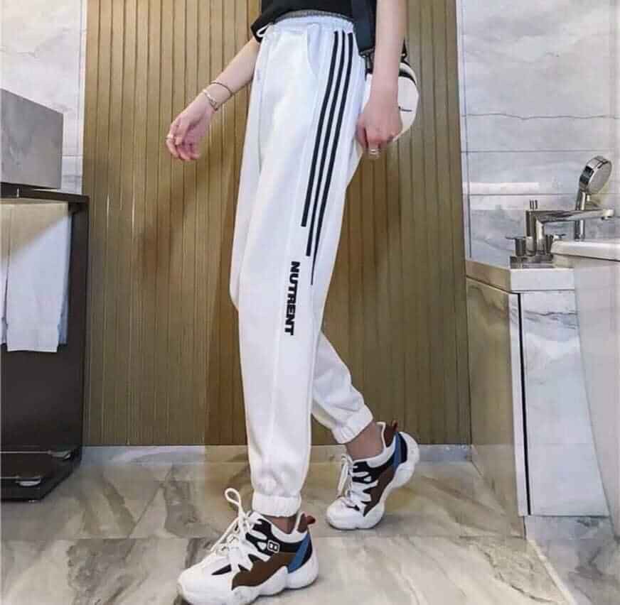 QUẦN JOGGER NAM NỮ 3 SỌC TRẺ TRUNG THỜI TRANG NĂNG ĐỘNG