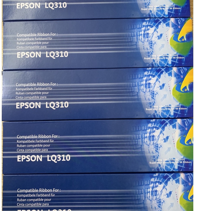 Ruy Băng Epson Lq310 Mực In Cho Epson Lq 310 In đậm Rõ Nét Băng Mực Máy In Kim Epson Lq310 8150