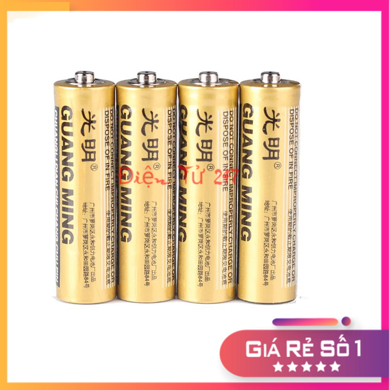 Vỉ 4 Viên Pin AA 1.5V Loại Tốt