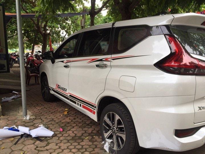 Tem Dán Xe Mitsubishi Xpander Thể Thao Mẫu Mới