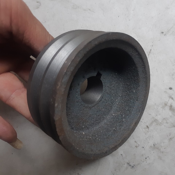 Puly 10 phân cốt 25mm hai rãnh A