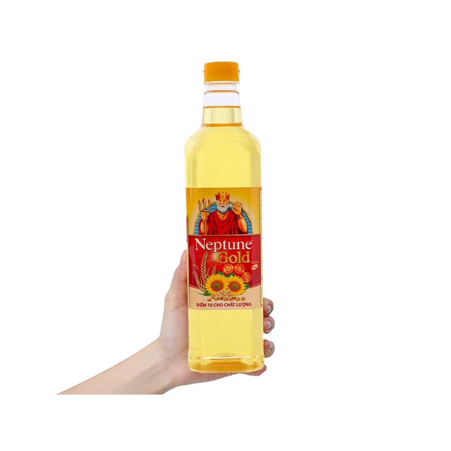 Dầu Ăn Neptune Gold Chai 1 Lít